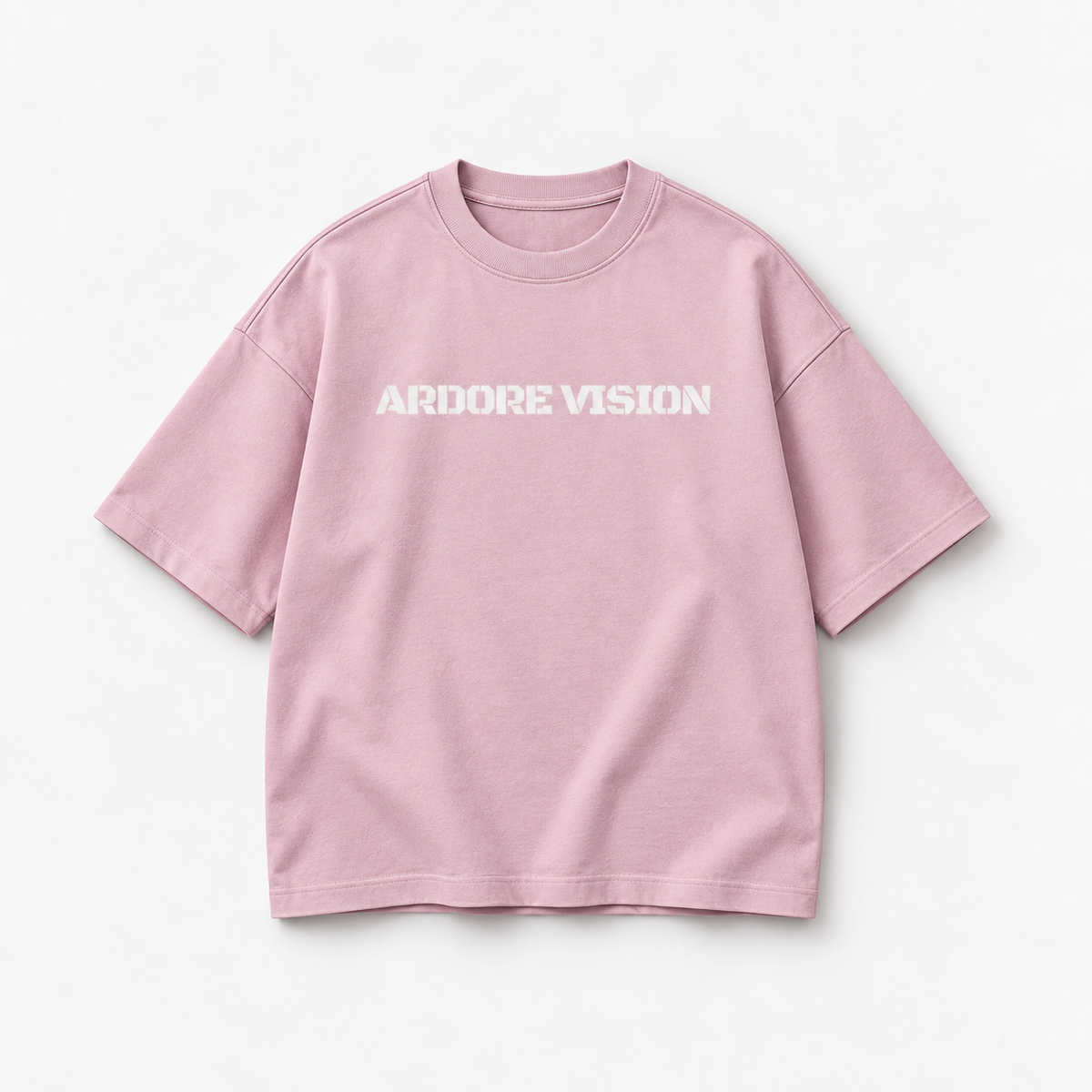 Ardore Vision Tee Pink Boxy Fit