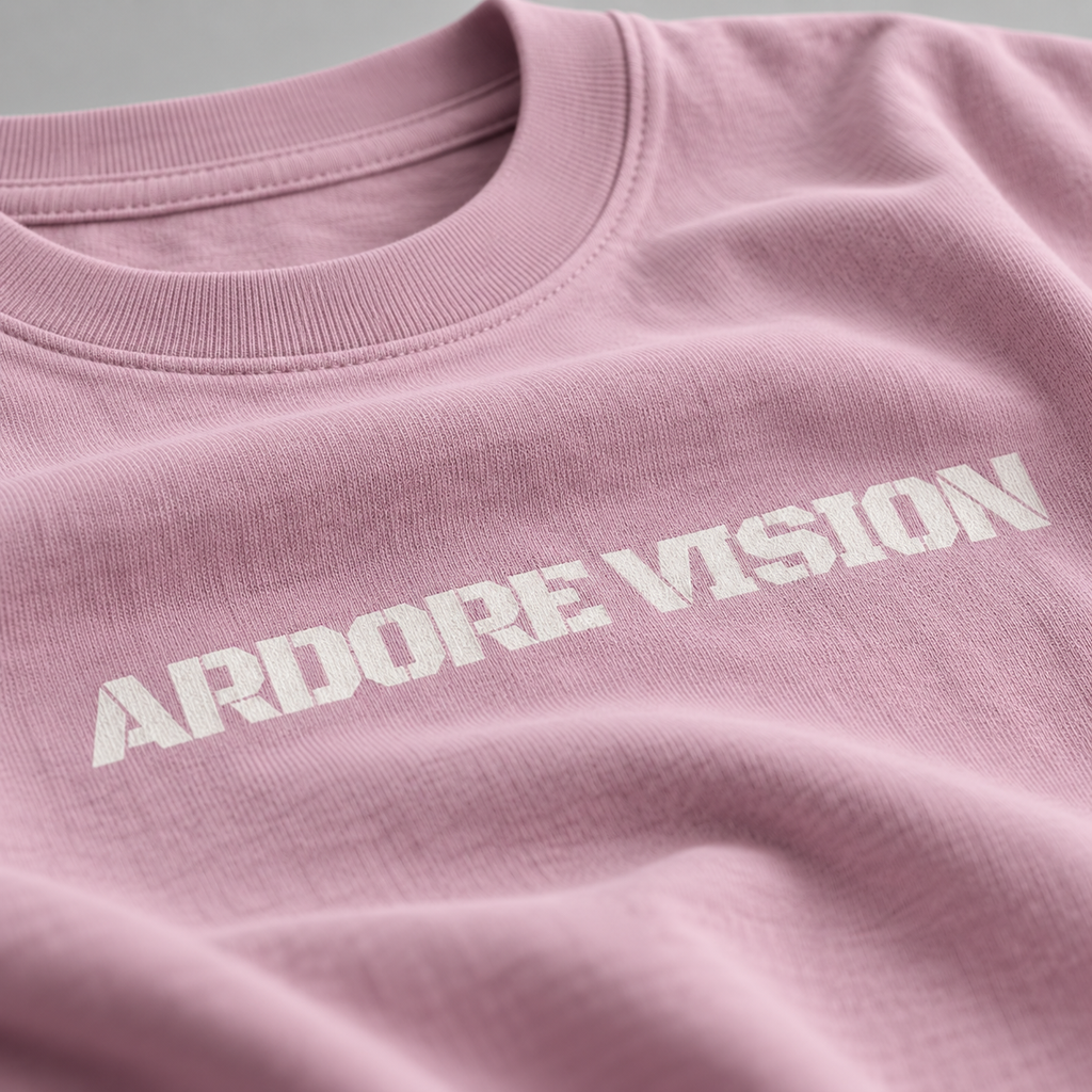 Ardore Vision Tee Pink Boxy Fit