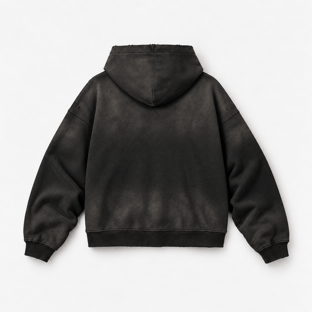 Relaxed Boxy Zip Hoodie